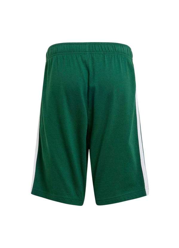 Adidas - Short Adidas Essentials 3 Listras Infantil Verde 2
