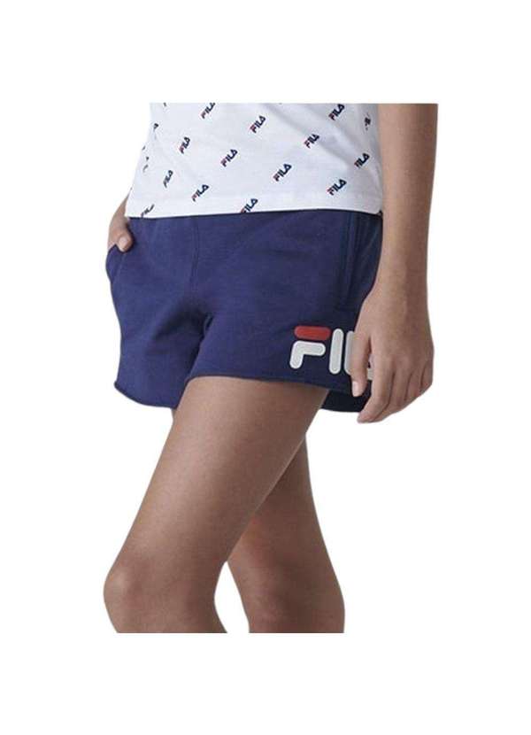 Fila - Short Fila Letter Infantil Azul