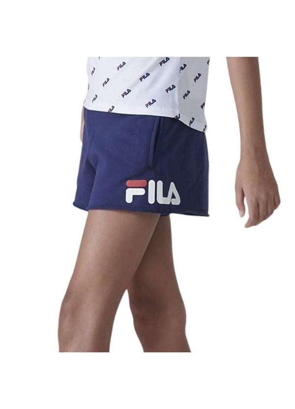 Fila - Short Fila Letter Infantil Azul 2