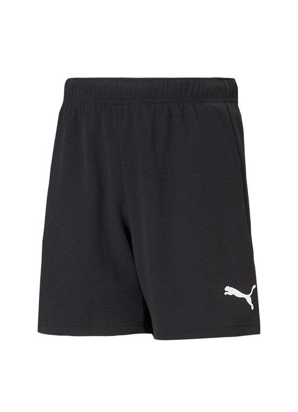 Puma - Short Puma Teamrise Infantil Preto 1