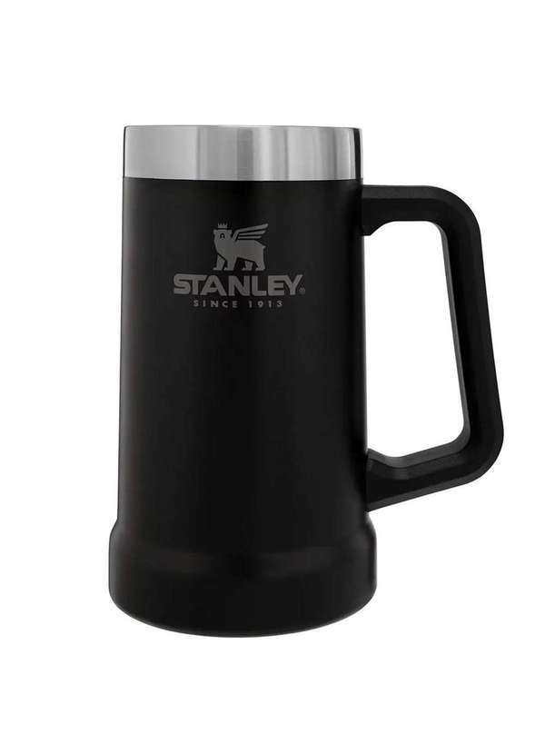 Stanley - Caneca Térmica de Cerveja Stanley Beer Stein 710ml - Preto Preto