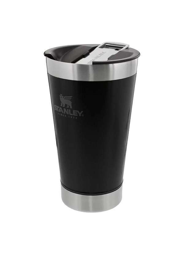 Stanley - Copo Térmico de Cerveja Stanley Beer Pint com Tampa 473ml Preto