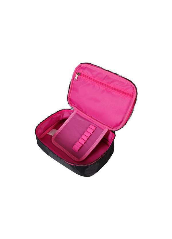 Planet Girls - Estojo Necessaire Feminino Dual Color Planet Girls Preto Preto