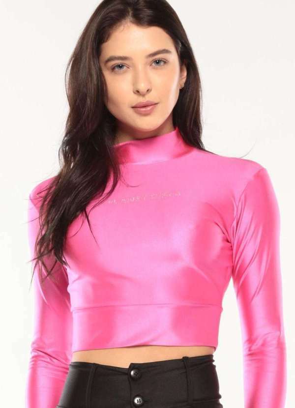 Planet Girls - Blusa Feminina Up Glam Dedeira Planet Girls Rosa Escuro Rosa Escuro