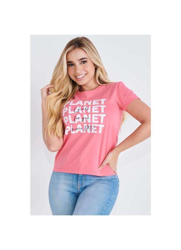 Planet Girls - Camiseta For You Since 1997 Planet Girls Salmão Salmão