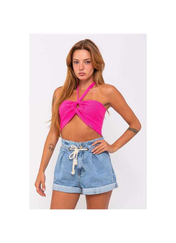 Planet Girls - Top Tricot Liso 6 Estilos em 1 Planet Girls Rosa Médio Rosa Médio