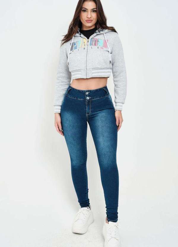 Planet Girls - Calça Feminina Hydra Jeans Layla Planet Girls Jeans Escuro Jeans Escuro