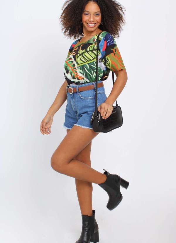 Pequia - Blusa Baile das Aves Pequia Preto 3