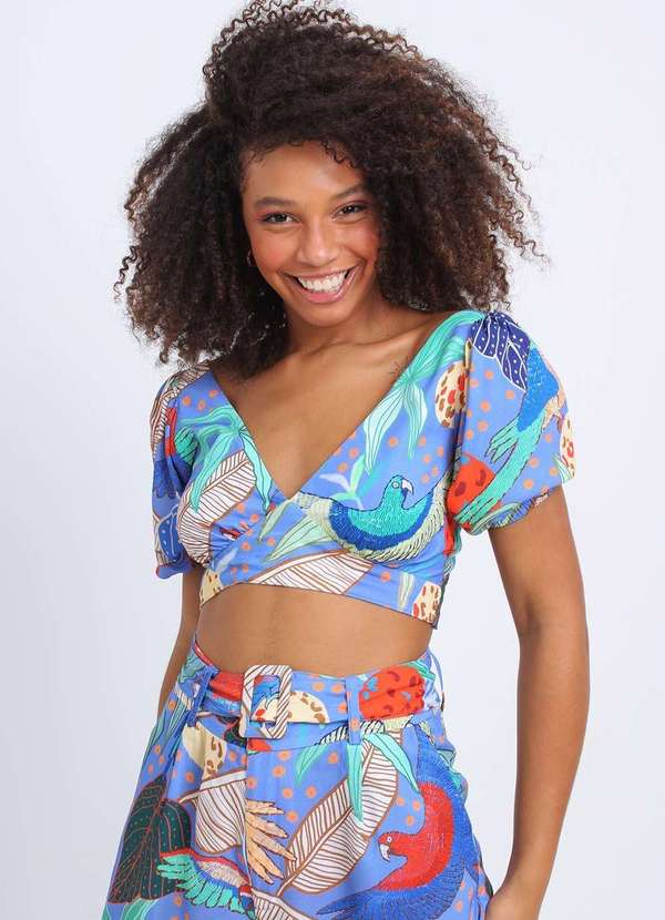 Crop Top Blusas De Moda Crop Top Blusas BrasileÃ±as De Moda Pequia - Main Image