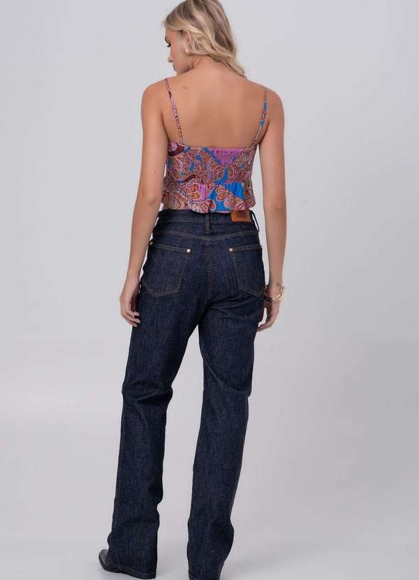 Pequia - Top Cropped Arabesco Brasil Pequia Rosa 2