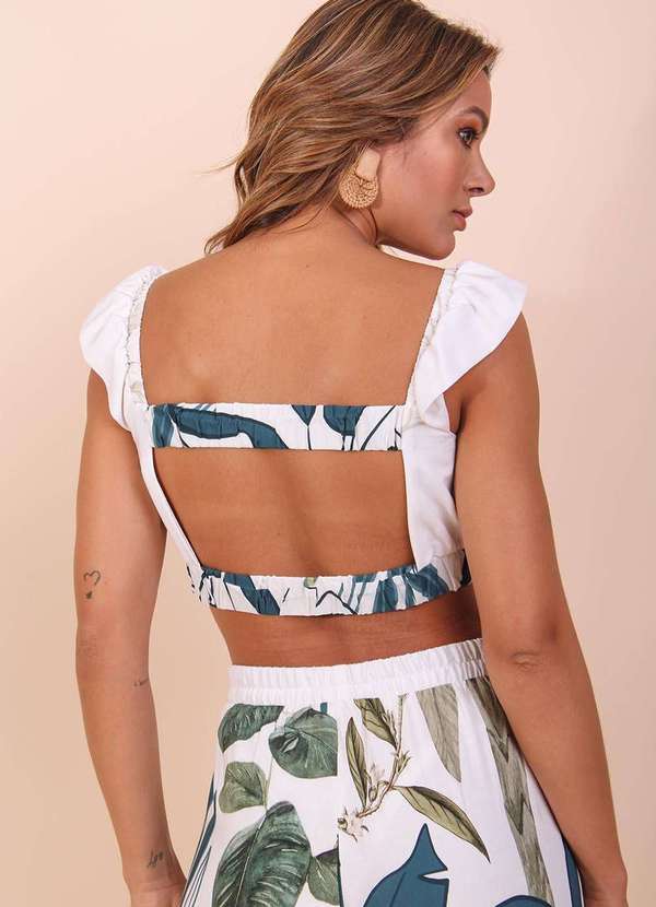 Pequia - Top Cropped Taiua Pequia Branco 4