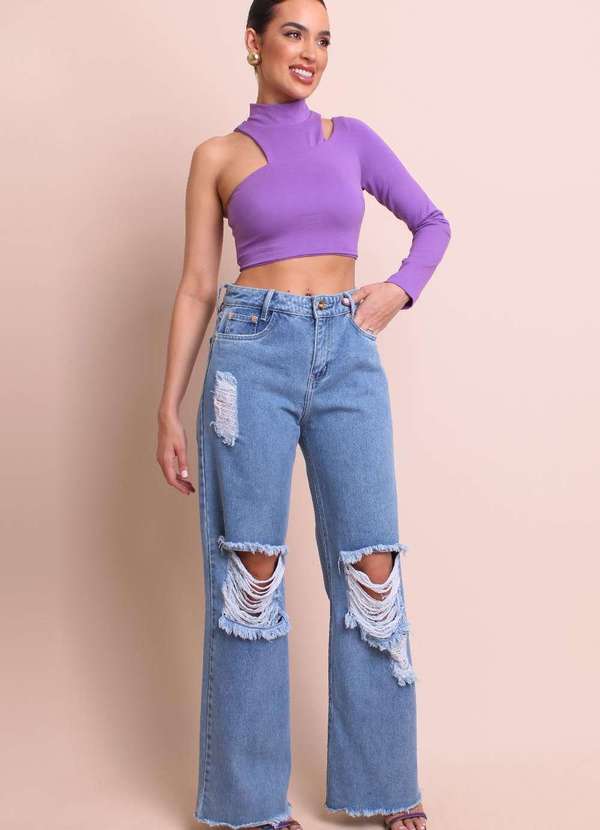 Labrava - Top Recortes Roxo Labrava Roxo 8