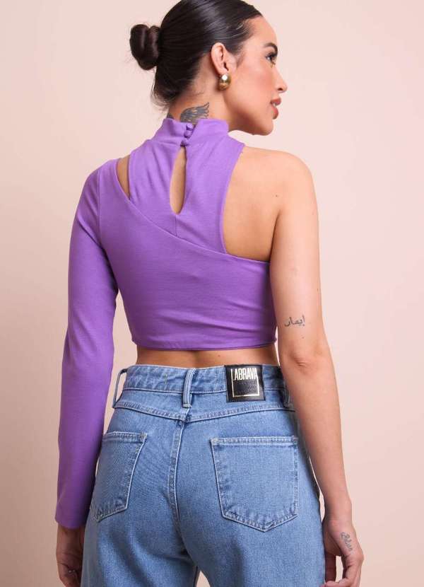 Labrava - Top Recortes Roxo Labrava Roxo 9