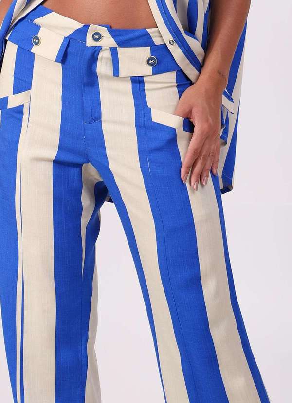 Pequia - Calca Viscose Reta Rio Azul Pequia Azul 4