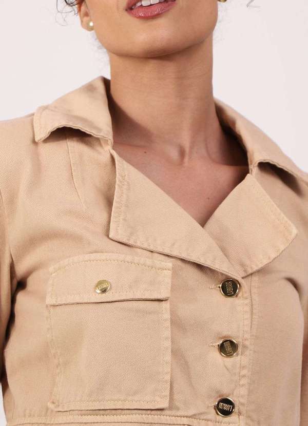 Labrava - Jaqueta de Sarja Perfecto Kaki Labrava Bege 4