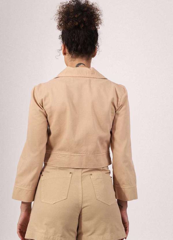 Labrava - Jaqueta de Sarja Perfecto Kaki Labrava Bege 5
