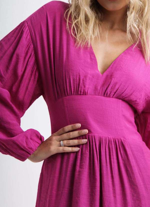 Labrava - Vestido Curto Corset Fucsia Labrava Rosa 5