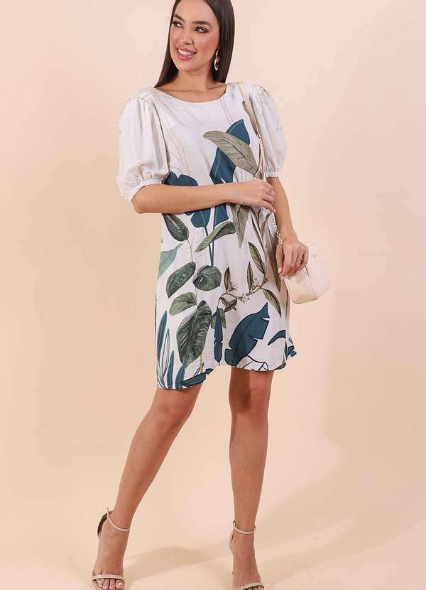 Pequia - Vestido Curto Taiua Pequia Branco