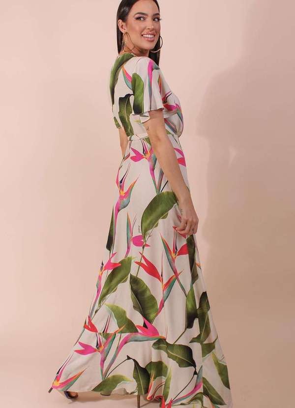 Pequia - Vestido Longo Tarde em Noronha Pequia Branco 3