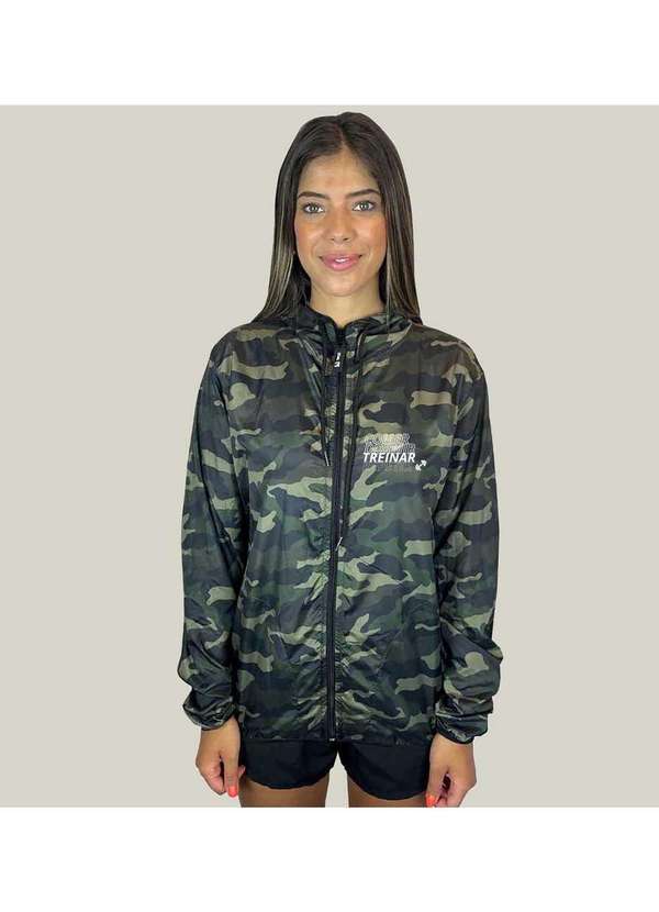 Wss Brasil - Jaqueta Corta Vento Academia Feminino Wss Gym Rotina Marrom