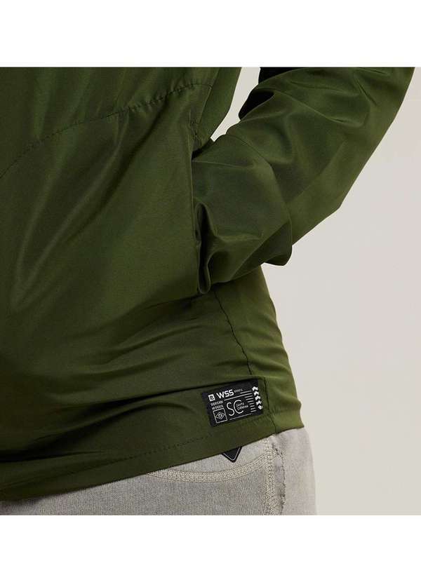 Wss Brasil - Jaqueta Corta Vento Feminino Impermeavel Verde Wss Basic Verde 7