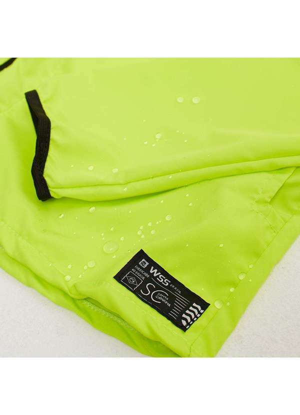 Wss Brasil - Jaqueta Corta Vento Feminino Impermeavel Wss Classic Amarelo 3
