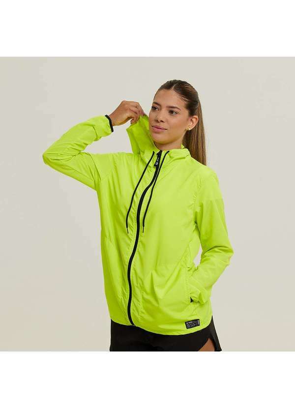 Wss Brasil - Jaqueta Corta Vento Feminino Impermeavel Wss Classic Amarelo 5