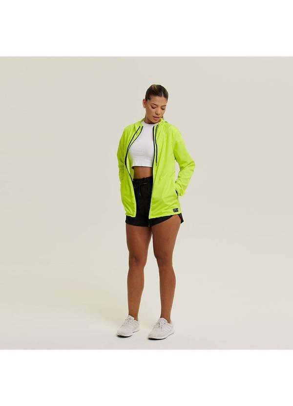 Wss Brasil - Jaqueta Corta Vento Feminino Impermeavel Wss Classic Amarelo 7