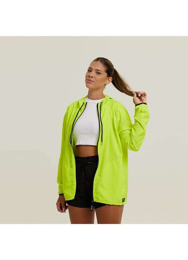 Wss Brasil - Jaqueta Corta Vento Feminino Impermeavel Wss Classic Amarelo 8