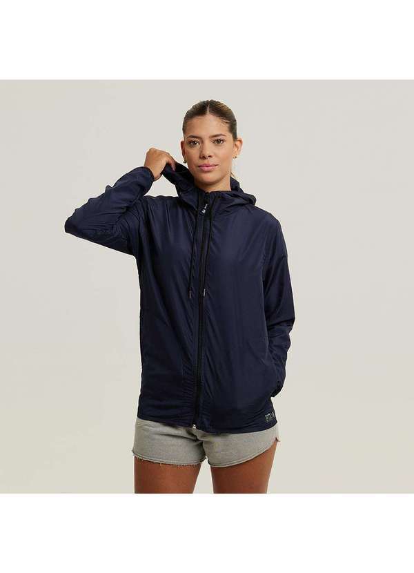 Wss Brasil - Jaqueta Corta Vento Feminino Impermeavel Wss Classic Azul 3