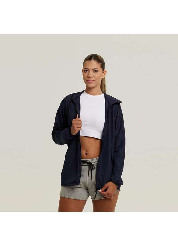 Wss Brasil - Jaqueta Corta Vento Feminino Impermeavel Wss Classic Azul 6