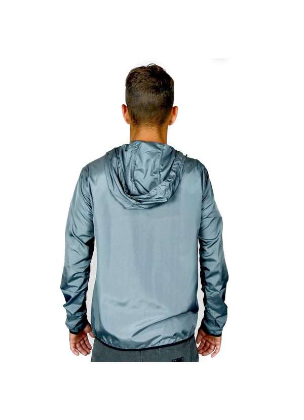 Wss Brasil - Jaqueta Corta Vento Masculina Wss Corrida Cinza 3