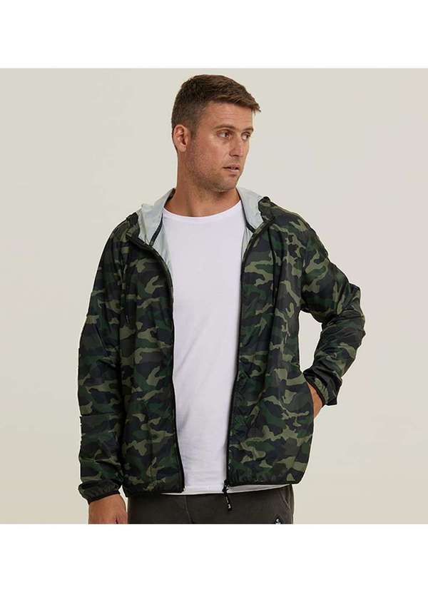 Wss Brasil - Jaqueta Corta Vento Masculina Wss Corrida Marrom