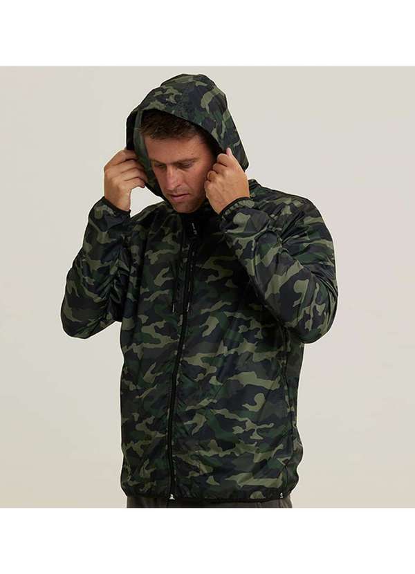 Wss Brasil - Jaqueta Corta Vento Masculina Wss Corrida Marrom 2