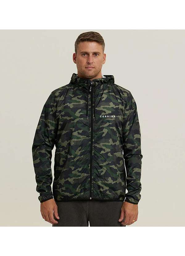 Wss Brasil - Jaqueta Corta Vento Masculina Wss Corrida Marrom 4