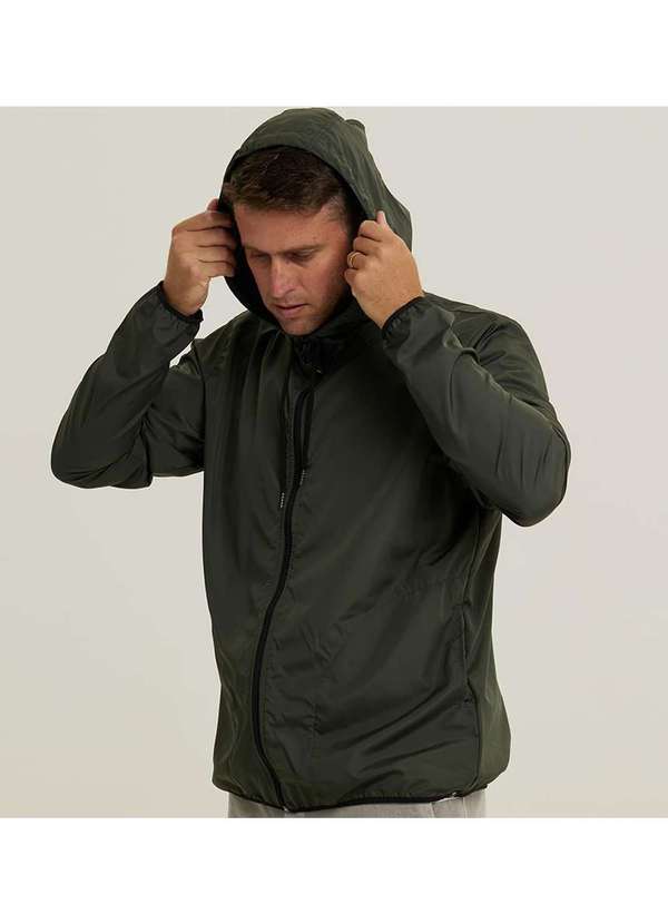 Wss Brasil - Jaqueta Corta Vento Masculina Wss Corrida Verde 4