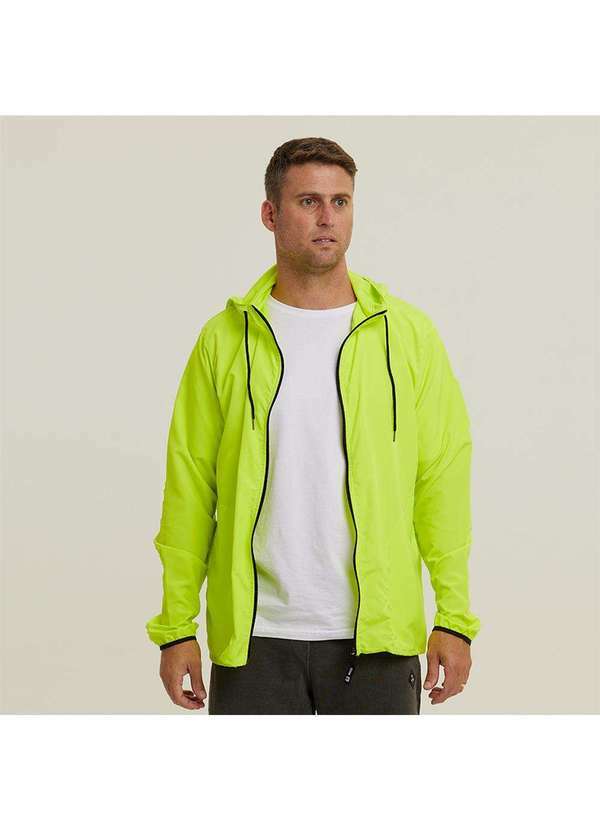 Wss Brasil - Jaqueta Corta Vento Masculino Impermeavel Wss Classic Amarelo