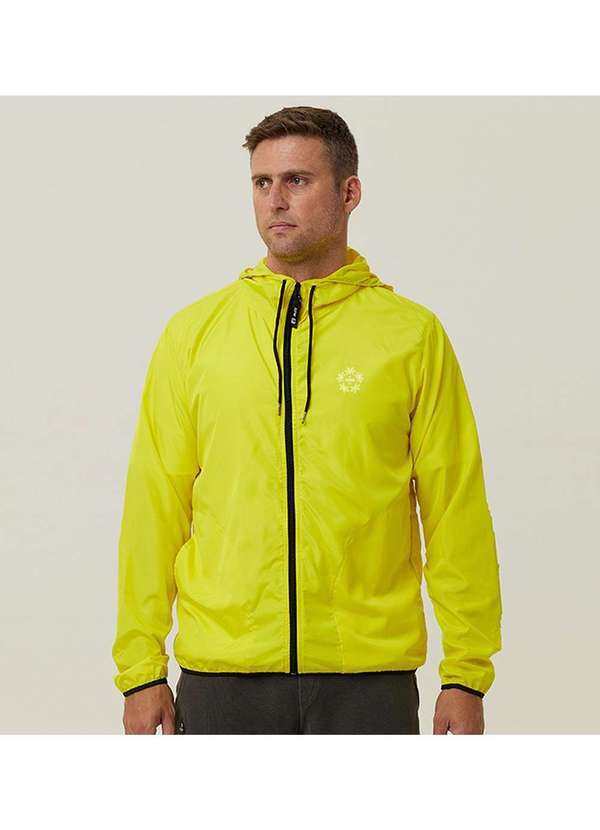Wss Brasil - Jaqueta Corta Vento Masculino Wss Brasil Bali Amarelo