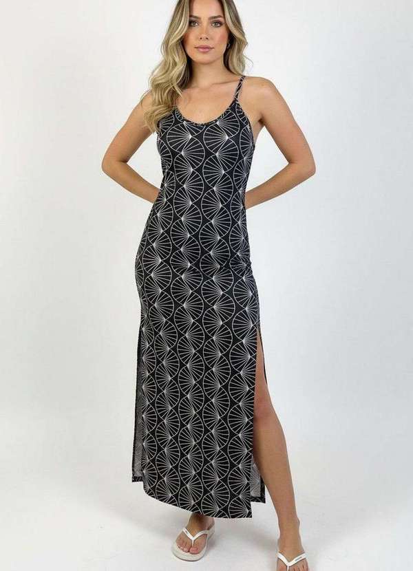 Santa Areia - Vestido Dany Santa Preto