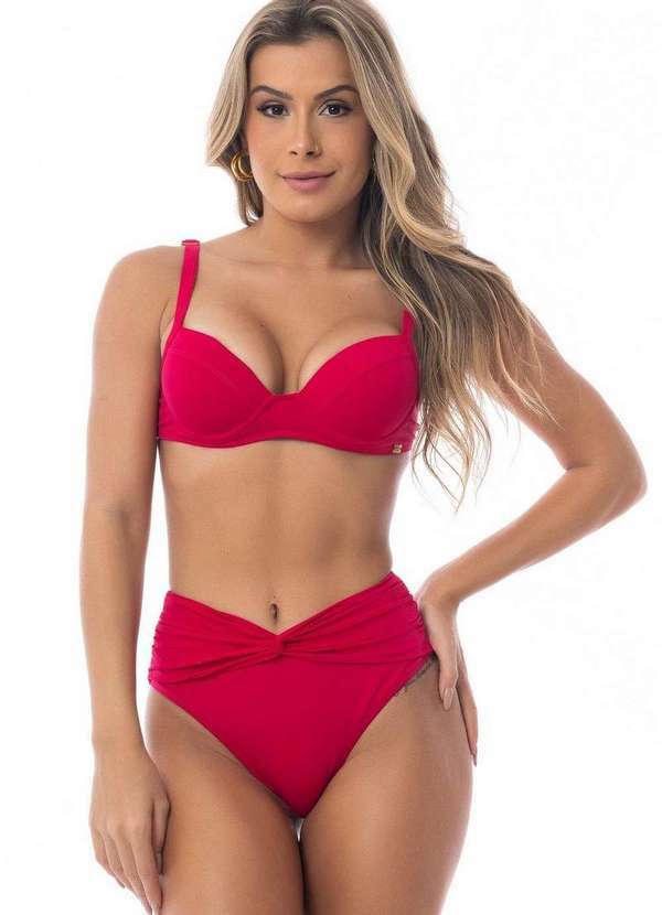 Santa Areia - Biquini Betsy Santa Areia Vermelho