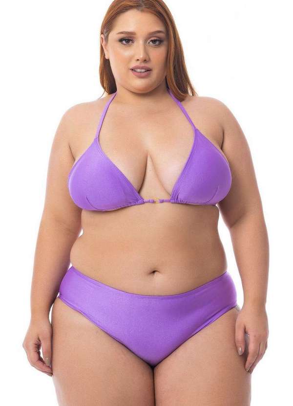 Santa Areia - Biquini Cecilia Santa Areia Roxo