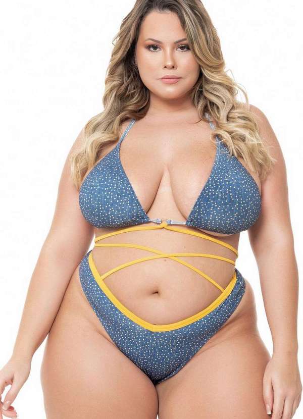 Santa Areia - Biquini Genoveva Santa Areia Azul