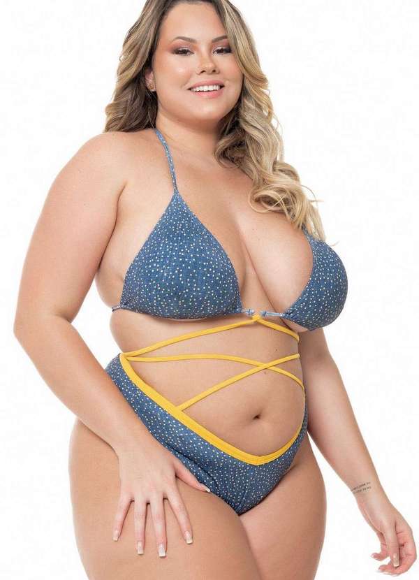 Santa Areia - Biquini Genoveva Santa Areia Azul 2