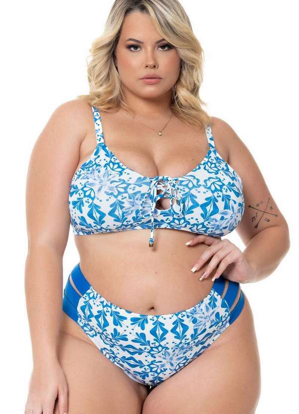 Santa Areia - Biquini Giulia Santa Areia Azul