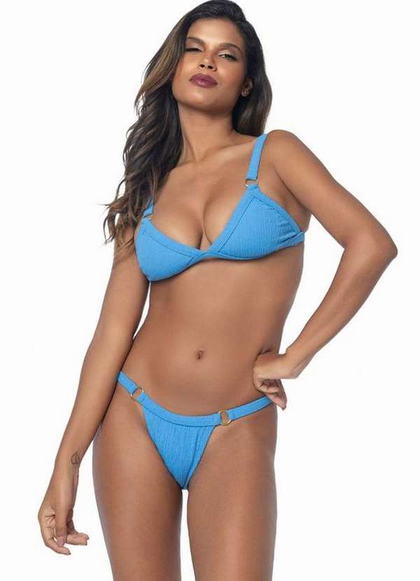 Santa Areia - Biquini Griselda Blue Santa Areia Azul