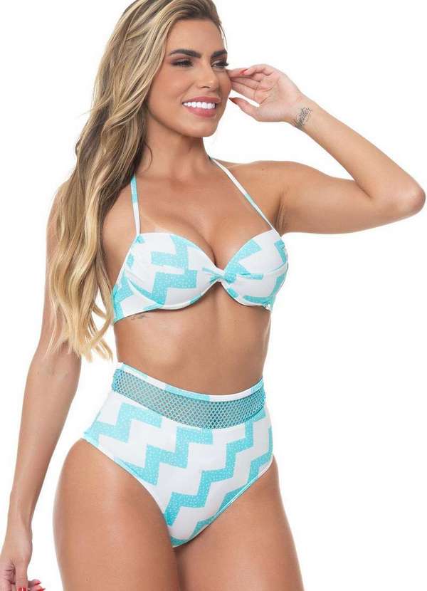 Santa Areia - Biquini Hadassa Santa Areia Azul 2