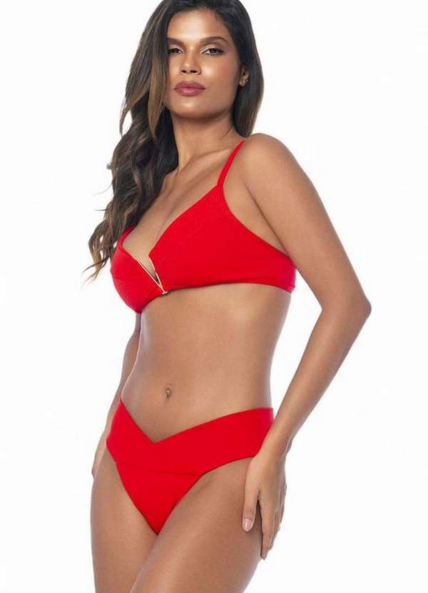 Santa Areia - Biquini Hazel Red Santa Areia Vermelho 2