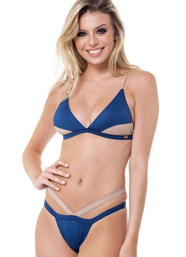 Santa Areia - Biquini Mari Santa Areia Azul