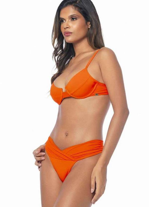 Santa Areia - Biquini Piper Santa Areia Laranja 2