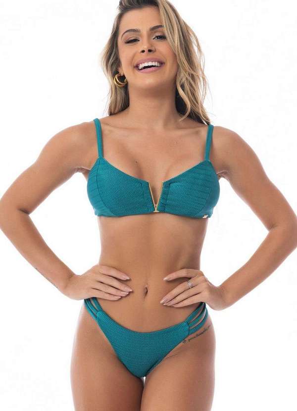 Santa Areia - Biquini Rubyi Santa Areia Azul